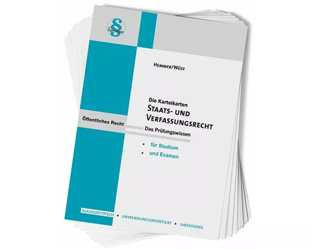Die Karteikarten Staats- und Verfassungsrecht