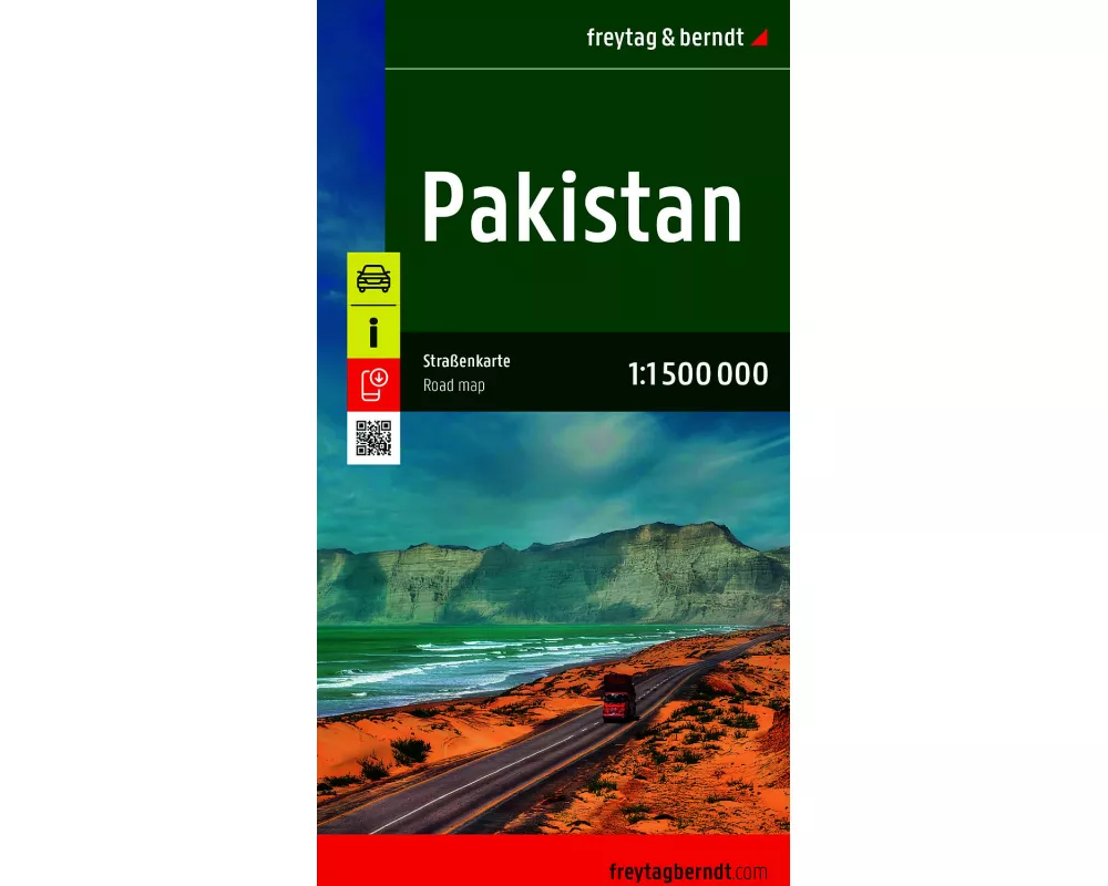 freytag & berndt Straßenkarte Pakistan 1:1,5 Mio