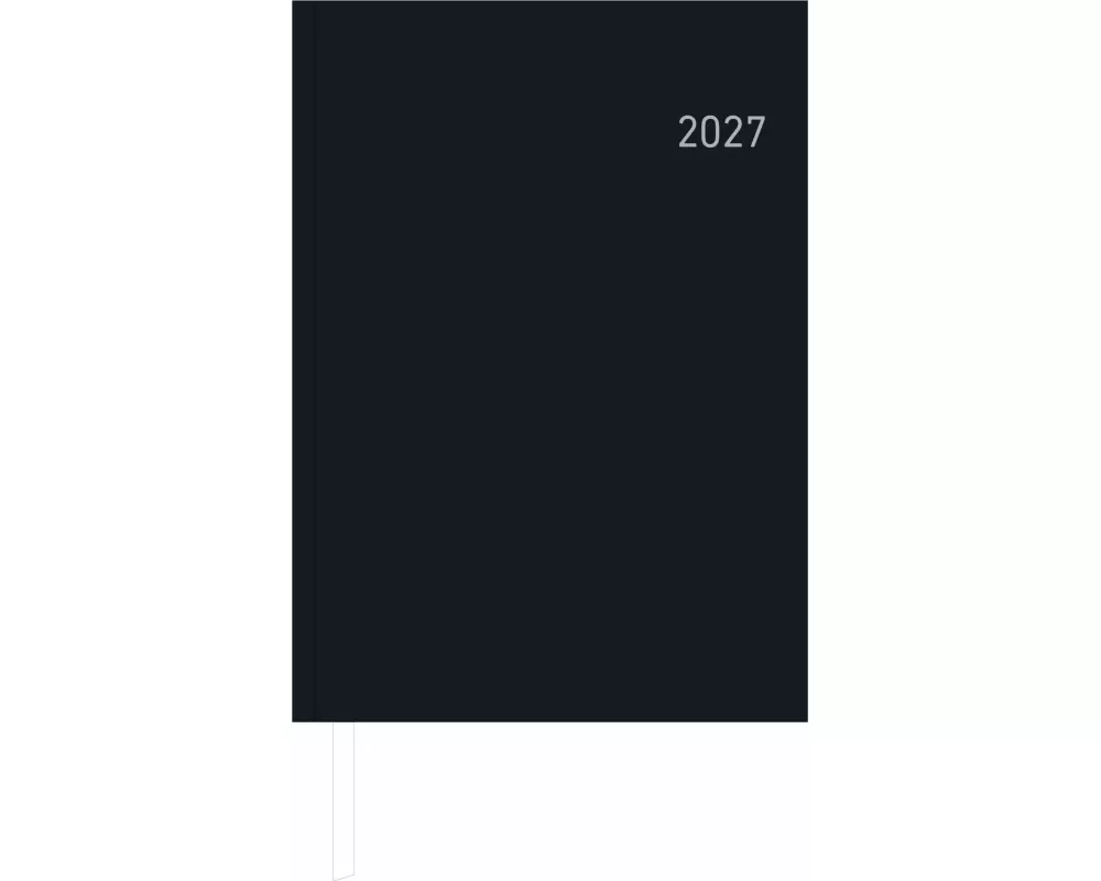 Wochenbuch schwarz 1W/2S 2027