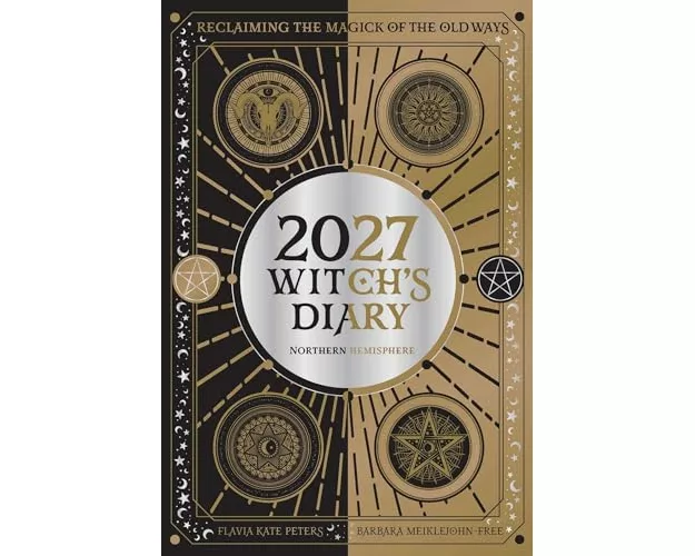 2027 Witch's Diary and Planner Calendar - Northern Hemisphere
