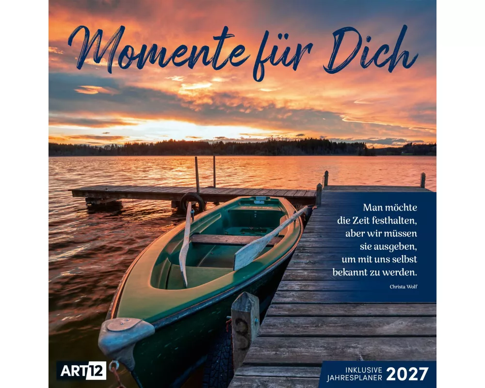 Momente für Dich Kalender 2027 - 30x30 - Art12