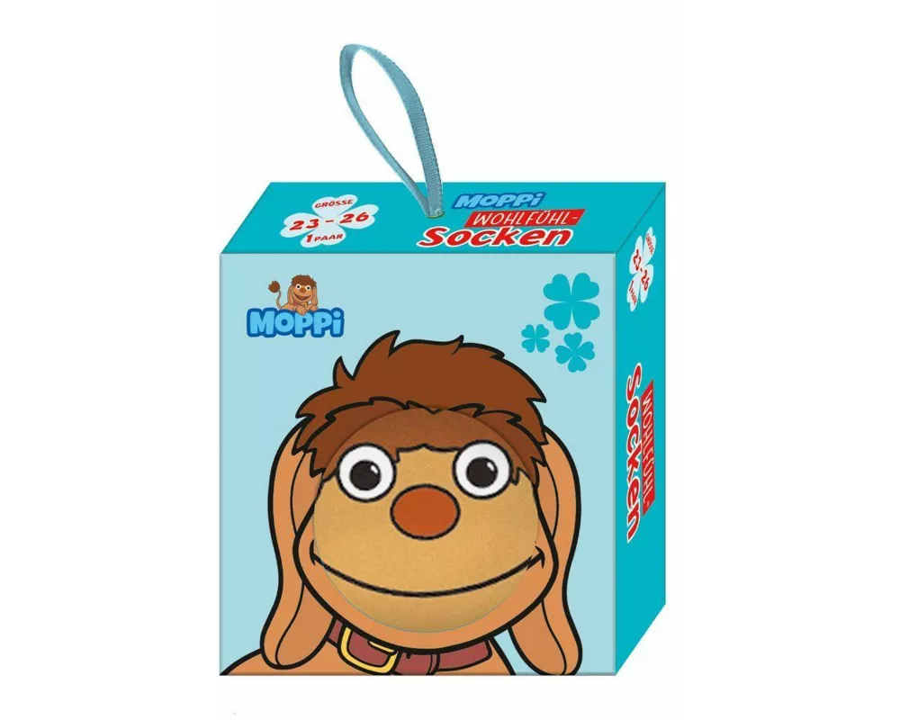 TRÖTSCH - Unser Sandmännchen Moppi Kindersocken Größe 23 bis 26