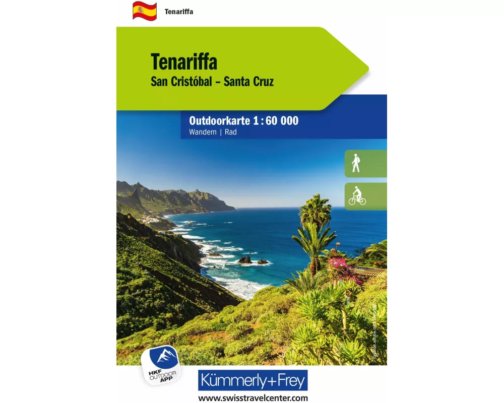 Kümmerly+Frey Outdoorkarte Teneriffa 1:60.000