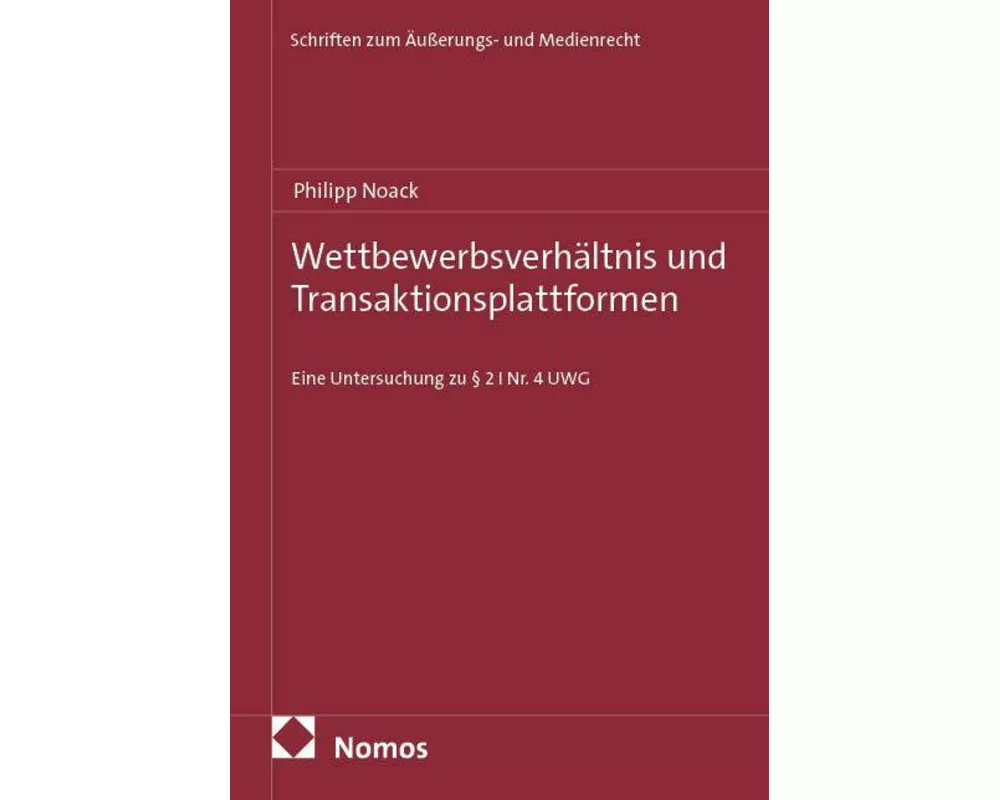Wettbewerbsverhältnis und Transaktionsplattformen