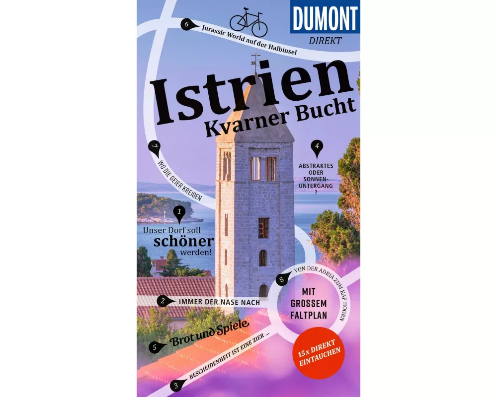 DUMONT direkt Reiseführer Istrien, Kvarner Bucht
