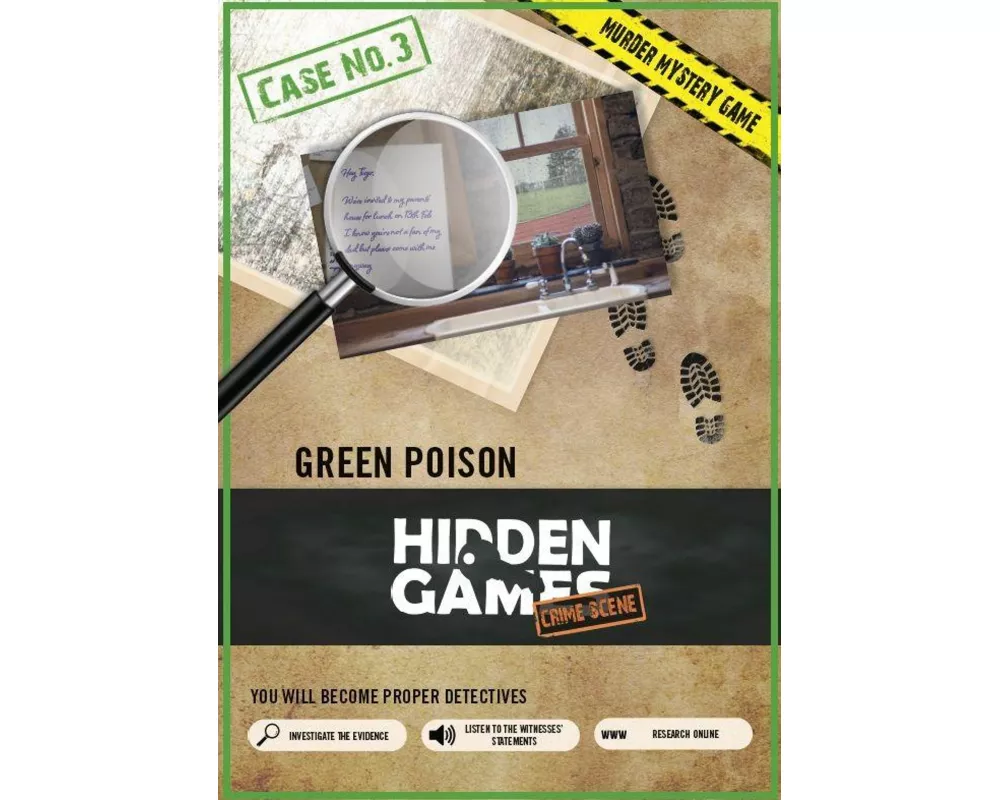 Hidden Games Crime Scene: Case 3 - Green Poison