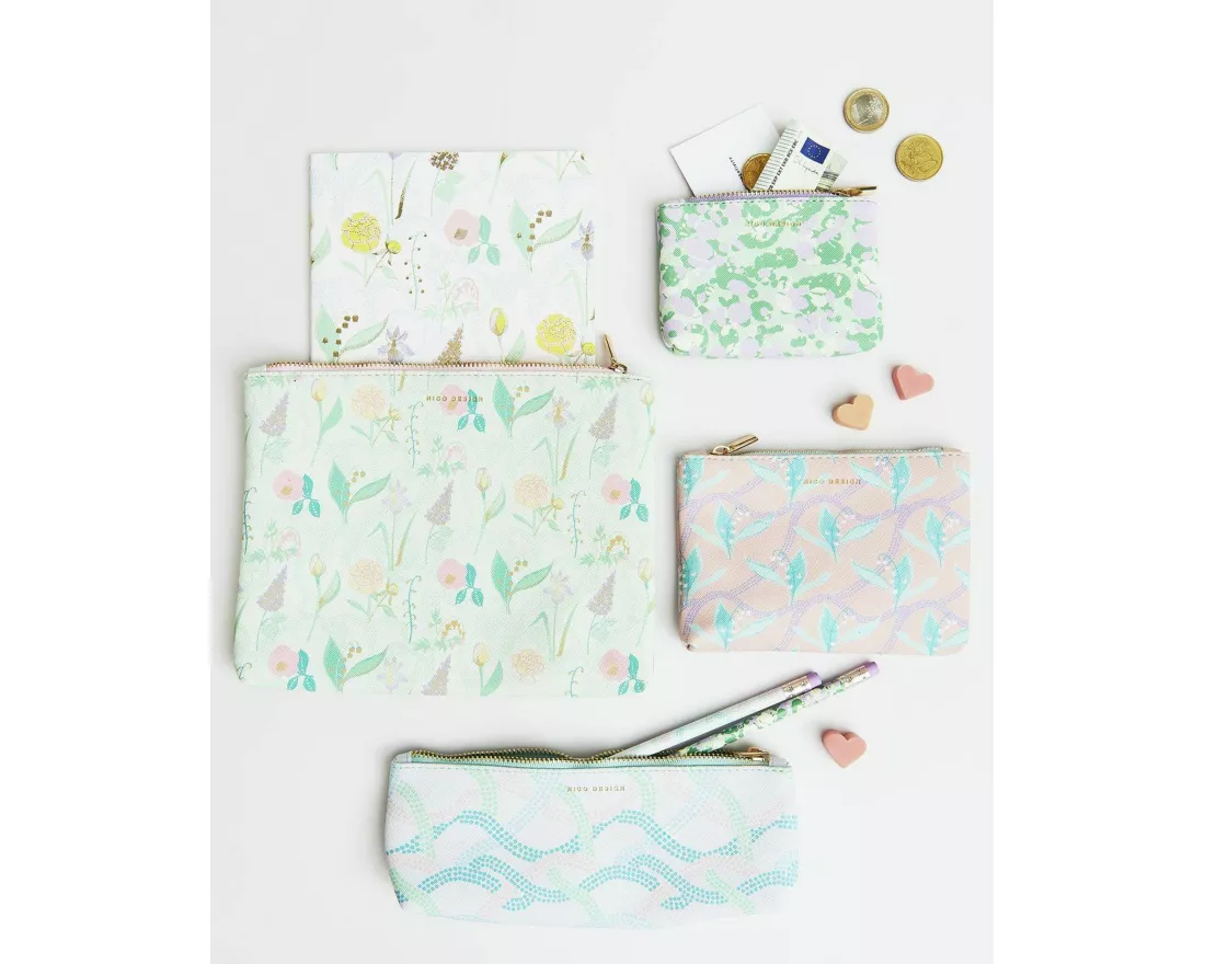 Etui L, Sky's the Limit, Blumen, 20 x 15 cm