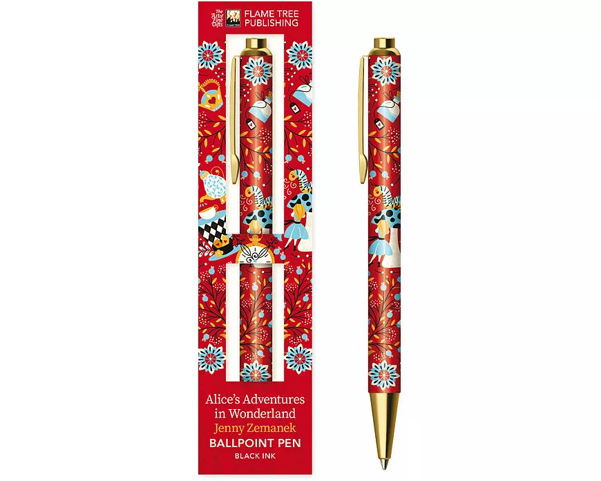 Jenny Zemanek: Alice's Adventures in Wonderland Boxed Decorative Ballpoint Pen