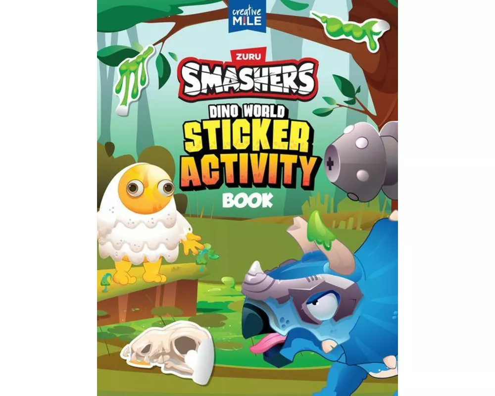 Smashers Dino World Sticker Activity Book