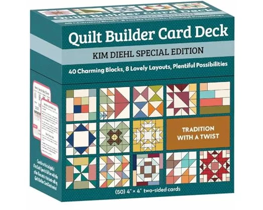Quilt Builder Card Deck – Kim Diehl Special Edition