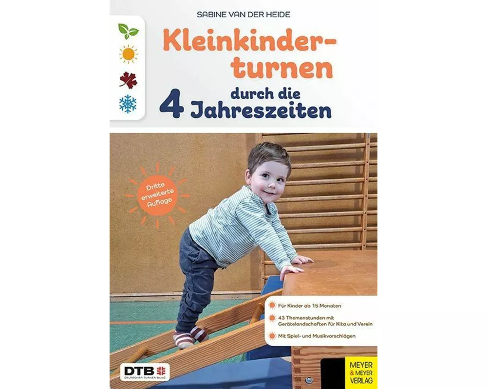 Kleinkinderturnen durch die vier Jahreszeiten