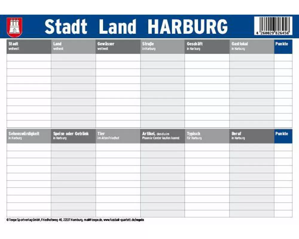 Hamburg: Stadt Land Harburg