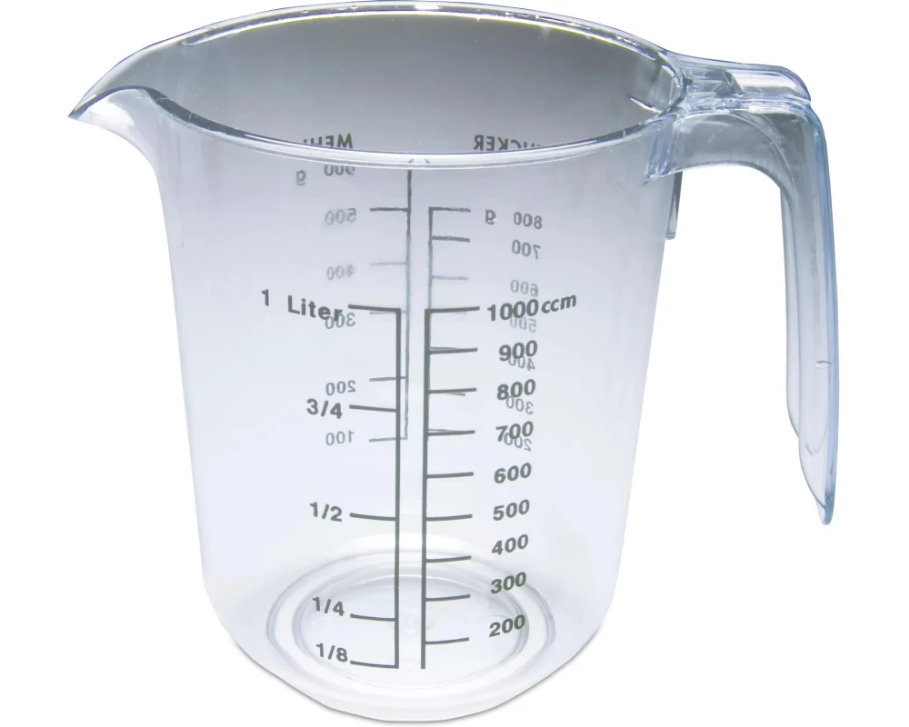 Städter Messbecher 10 dl, Transparent