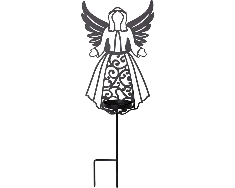 Star Trading LED Memorial Kerze Flamme Deco Indoor/Outdoor, 48 cm