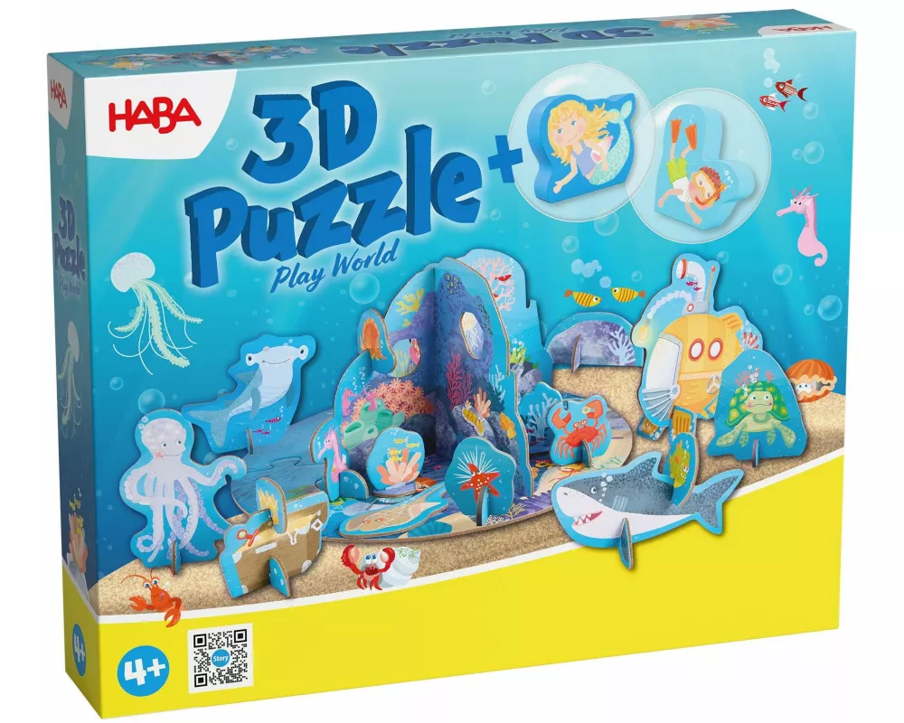 3D-Puzzle-Spielwelt Unterwasser