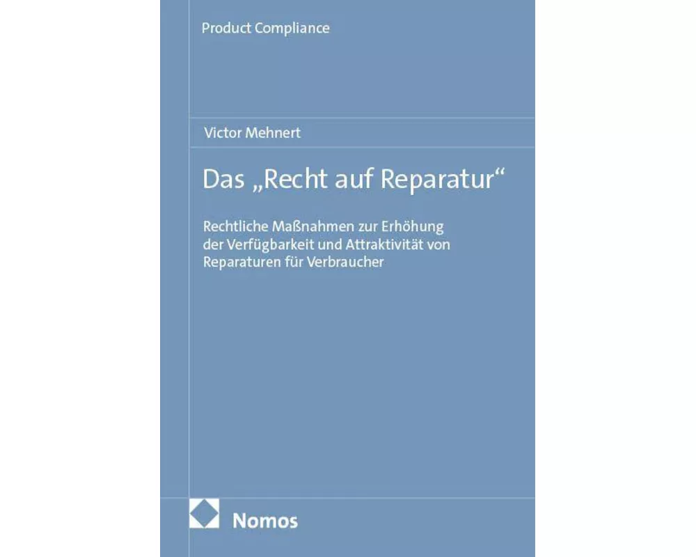 Das "Recht auf Reparatur"