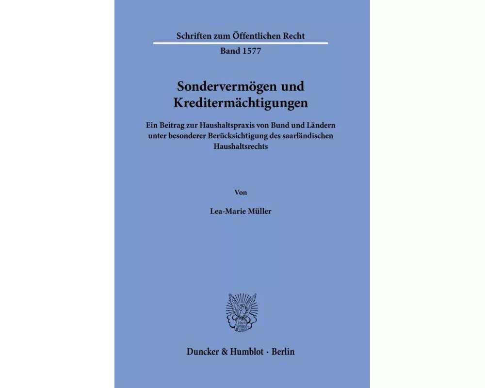Sondervermögen und Kreditermächtigungen