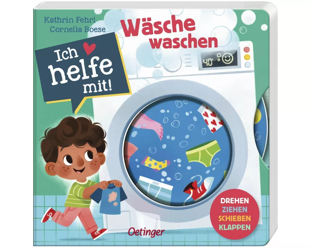 Ich helfe mit! Wäsche waschen