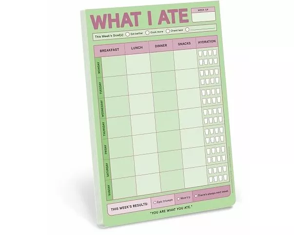 Knock Knock What I Ate Pad (Pastel Version)