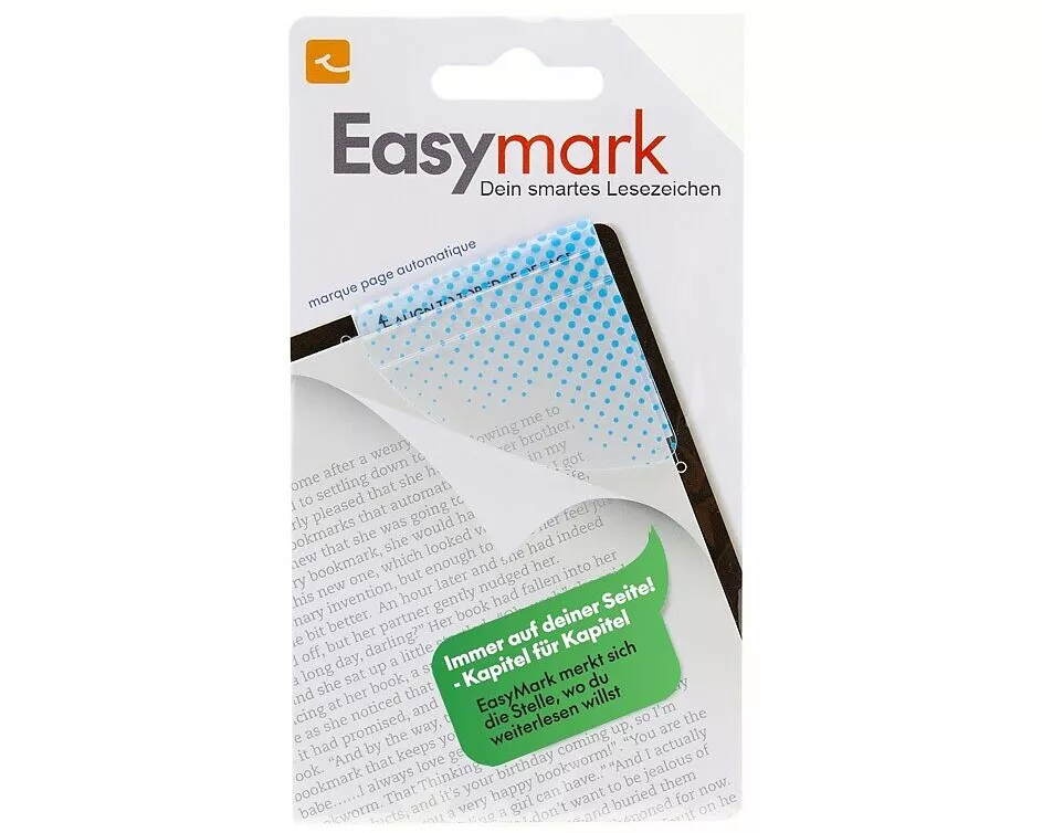 Easymark Blue Dots - Dein smartes Magnet-Lesezeichen