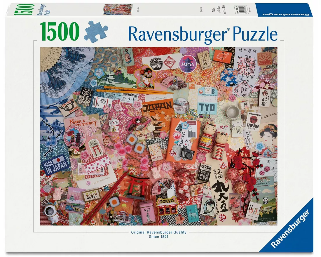 Erwachsenenpuzzle 1500 Teile - Reise nach Tokio
