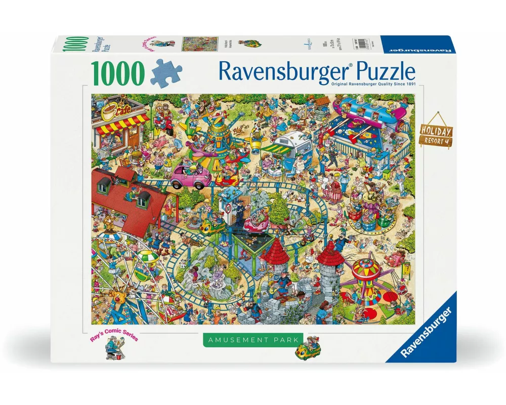 Erwachsenenpuzzle 1000 Teile - Ray Nicholson - Amusement Park