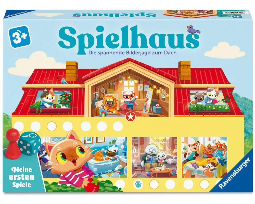 Spielhaus - Kinderspiel ab 3 Jahre