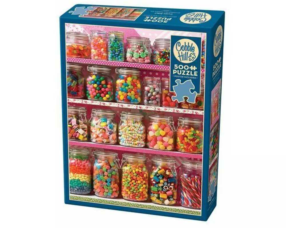 Süssigkeitenregal 500 Teile