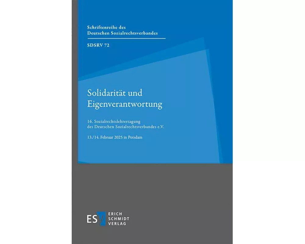 Solidarität und Eigenverantwortung