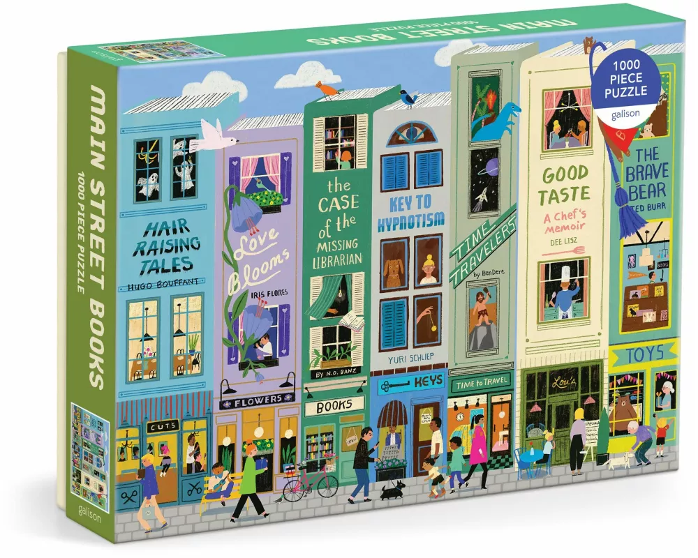 Main Street Books 1000 Piece Puzzle