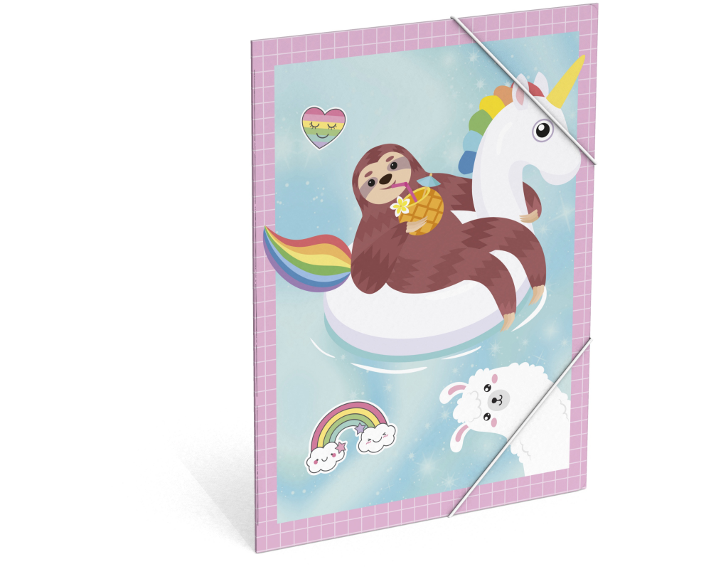 ROOST Gummizugmappe A4 54115/3D Good Vibes Party