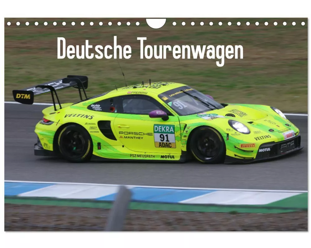 Deutsche Tourenwagen (Wandkalender 2026 DIN A4 quer), CALVENDO Monatskalender