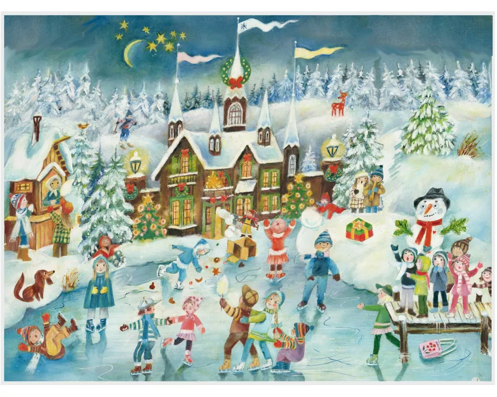 Adventskalender "Eislauffreuden am Schloß"