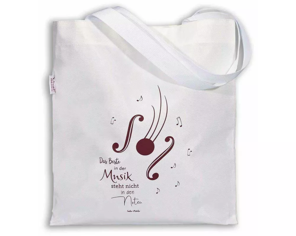 Tragetasche 'Das Beste in der Musik'