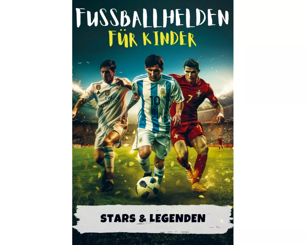 Fußballhelden für Kinder | Erfolgsgeschichten von Fußballstars & Legenden (Ronaldo, Messi, Mbappé & Co.)