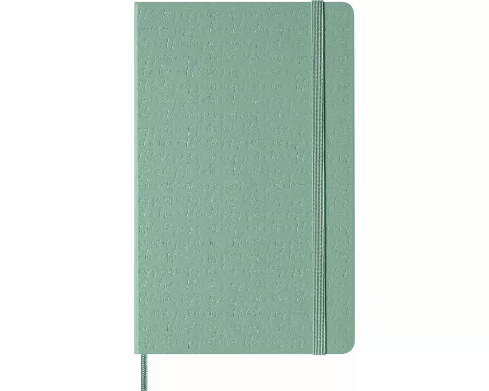 Moleskine Notizbuch L/A5, blanko, Salbeigrün
