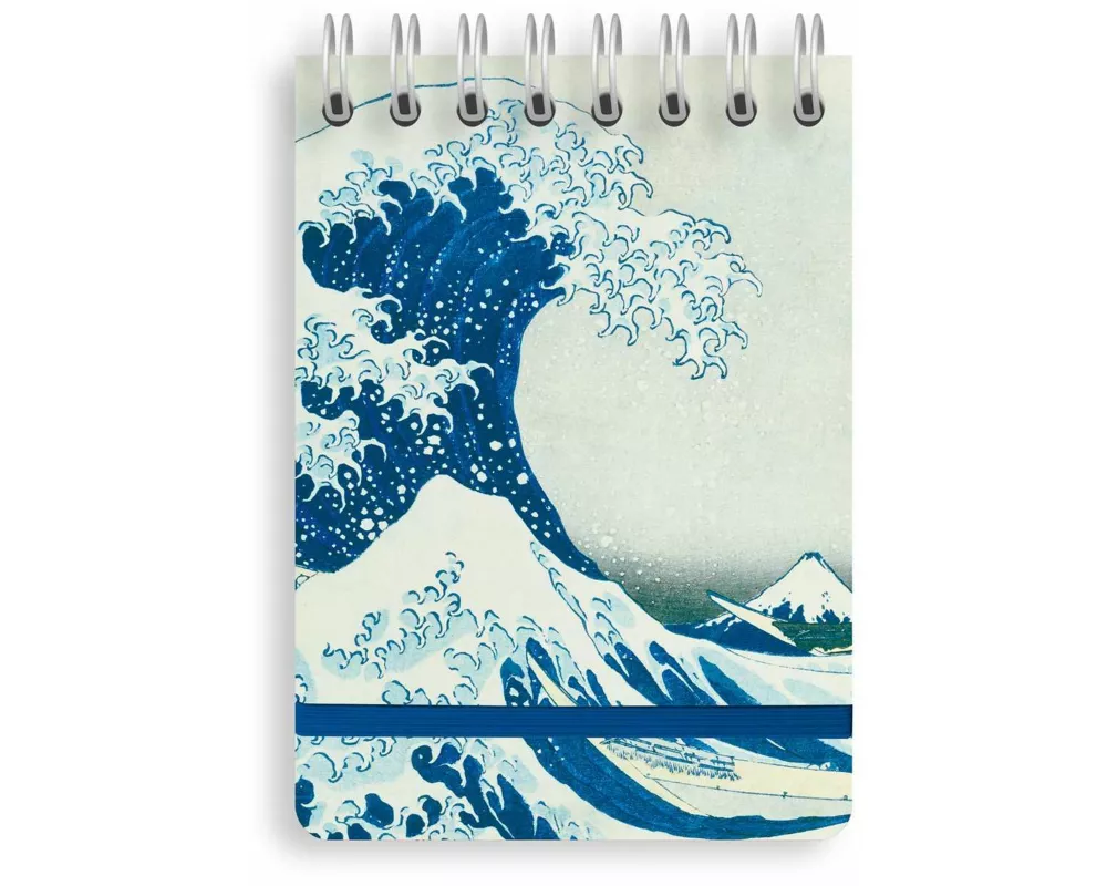 Katsushika Hokusai: The Great Wave (Spiral Bound Pocket Notebook)