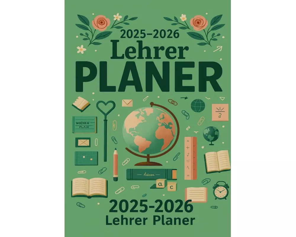 2025-2026 Lehrer Planer Schulplaner für die Unterrichtsvorbereitung : ideal als Lehrer Geschenk für Lehrerinnen und Lehrer