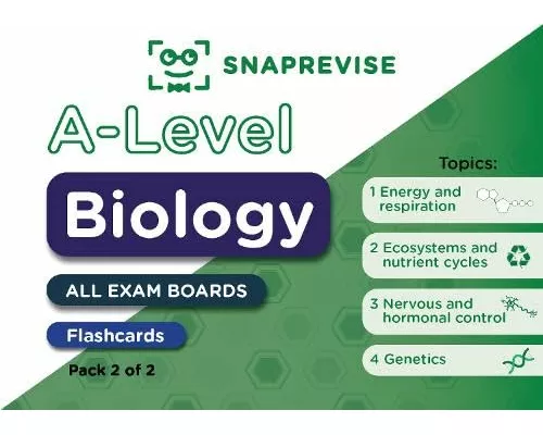A-Level Biology Flashcards Pack 2