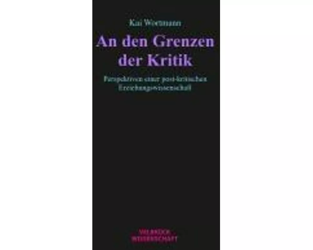 An den Grenzen der Kritik