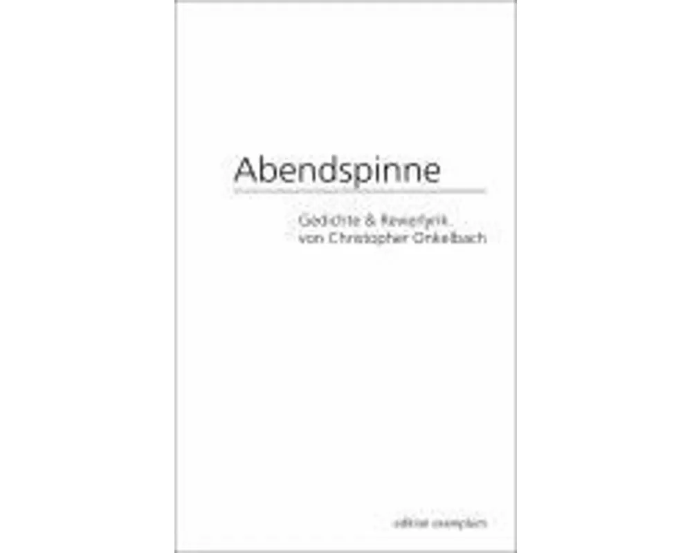 Abendspinne