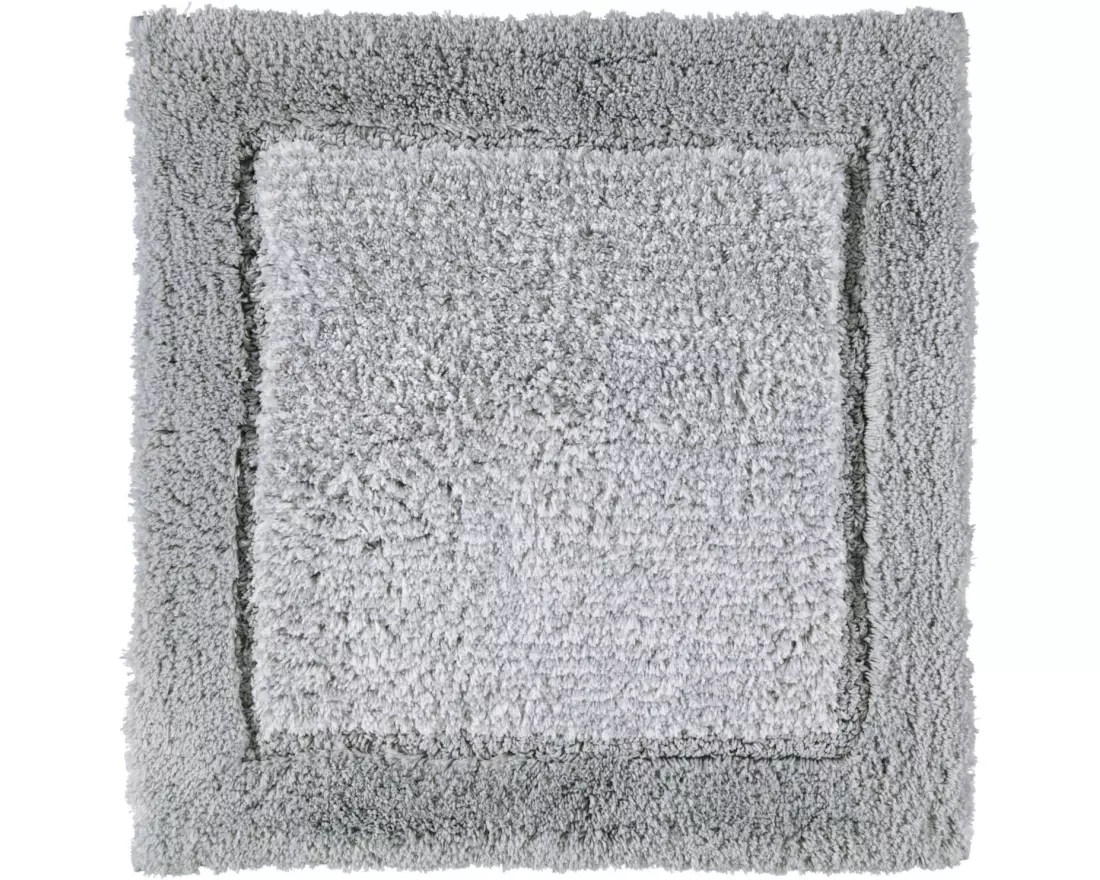 Cawö Badteppich Two-Tone 60 x 60 cm, Platin