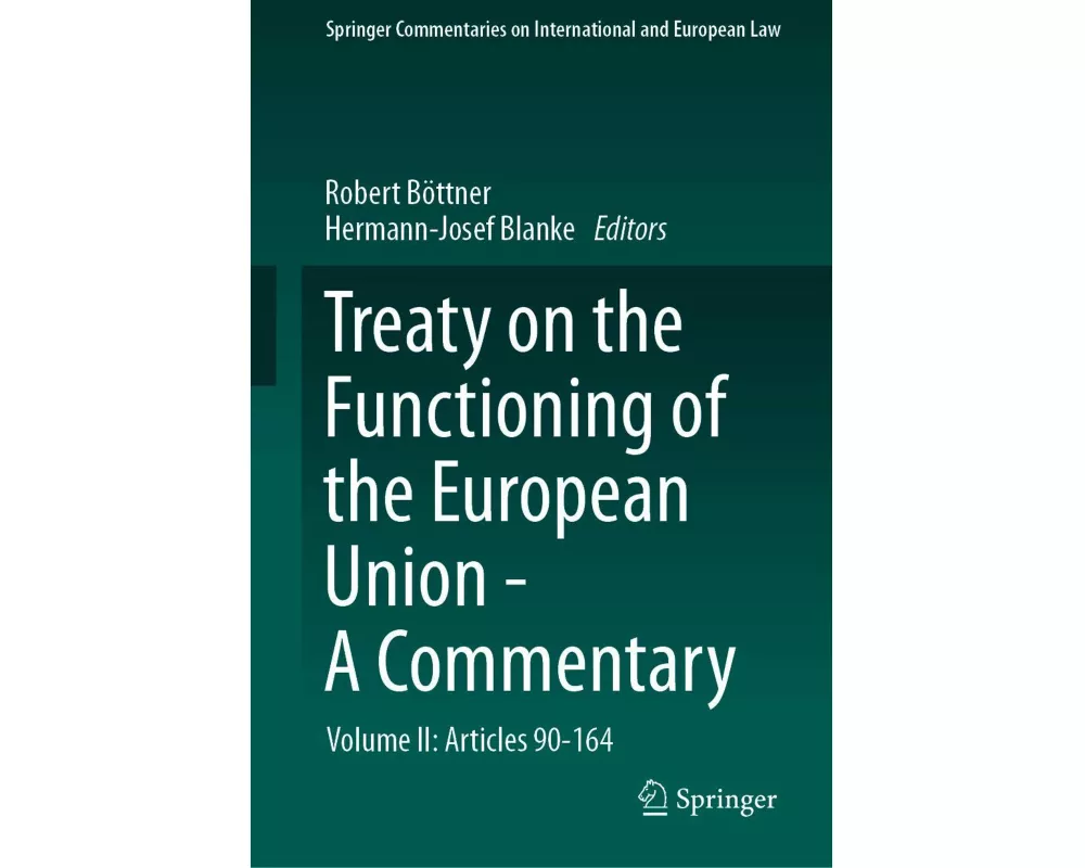 Treaty on the Functioning of the European Union - A Commentary