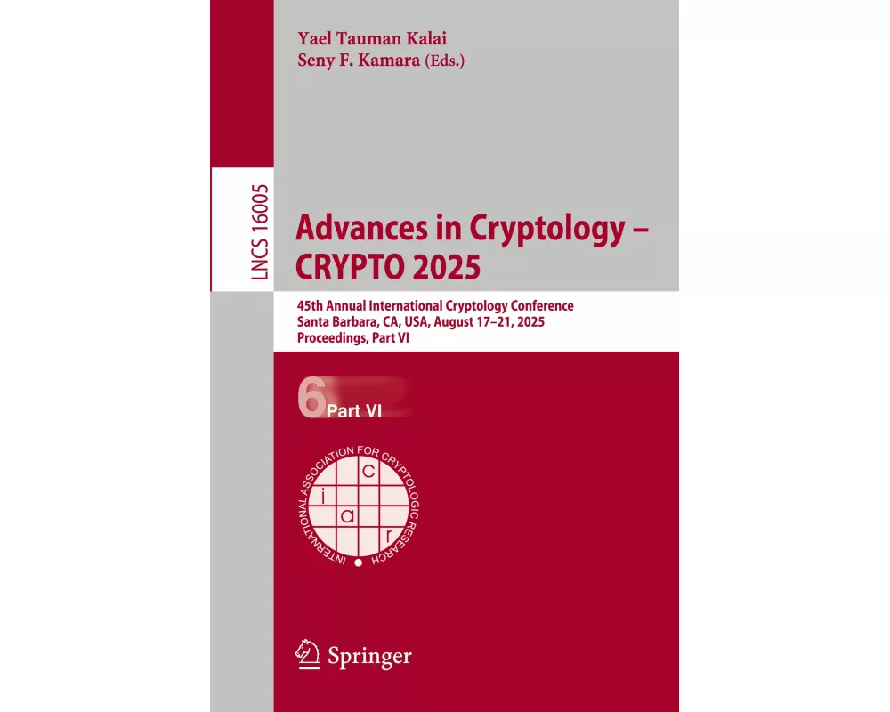 Advances in Cryptology – CRYPTO 2025