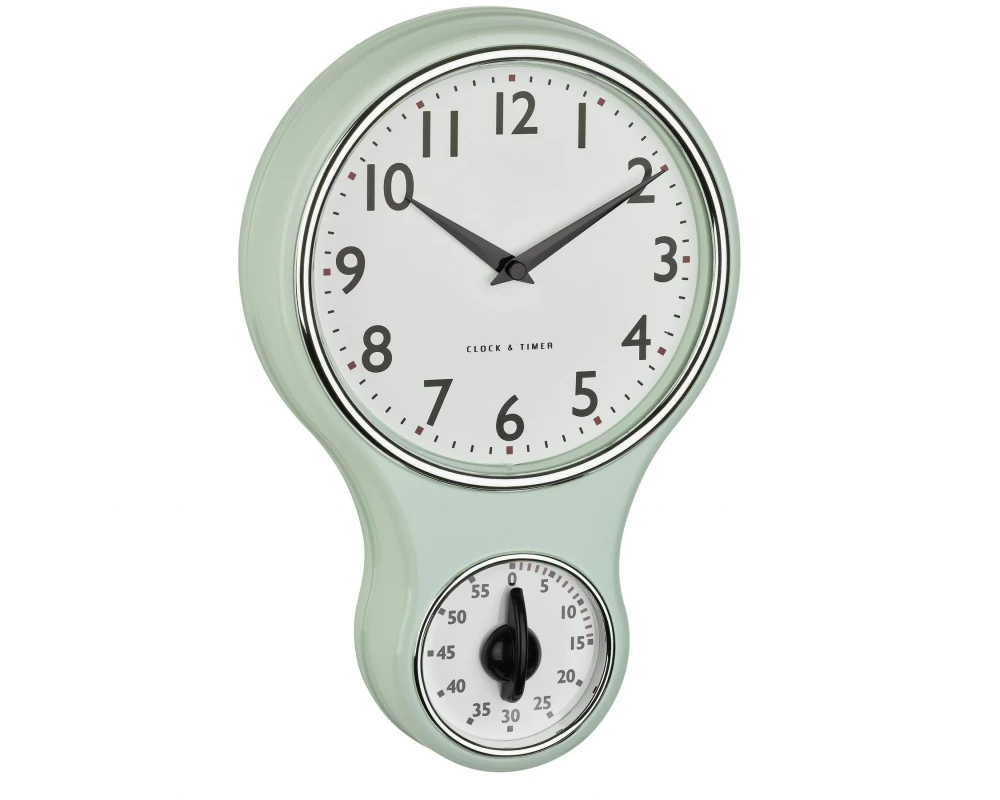 TFA Dostmann Wanduhr Mint