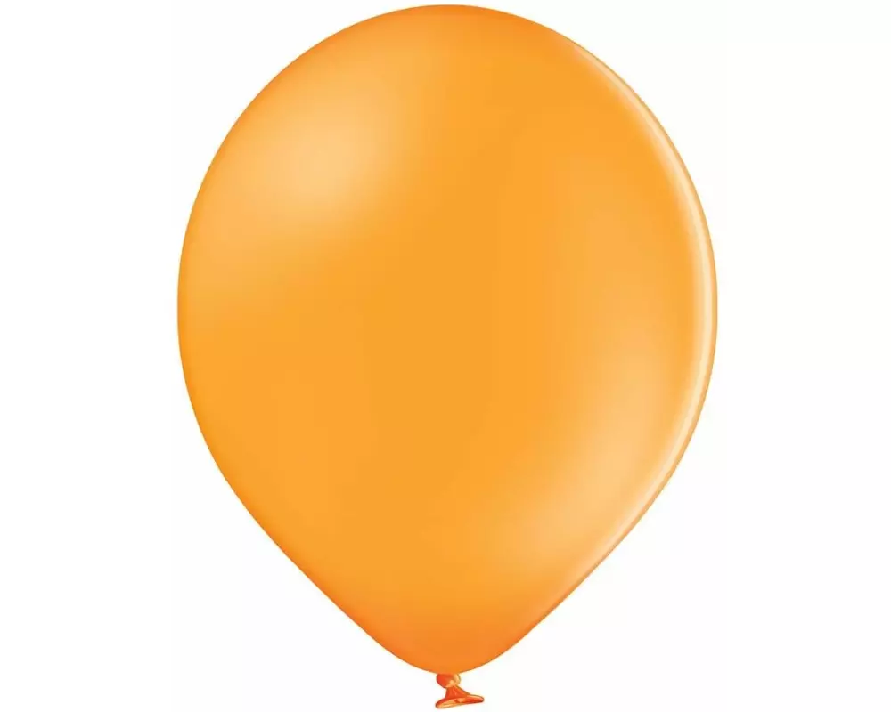 Belbal Luftballon Pastell Hellorange, Ø 30 cm, 50 Stück
