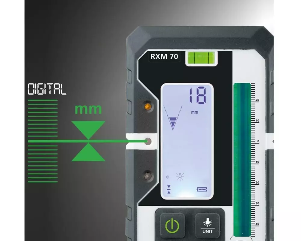 Laserliner Laserempfänger RangeXtender M70 für grüne Linienlaser