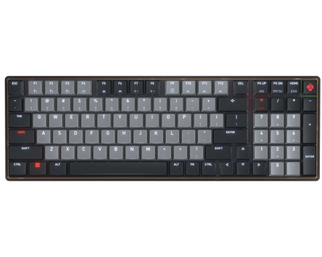 CHERRY KW 550 MX LP Tastatur Heimbüro USB + Bluetooth QZERTY US Englisch Schwarz