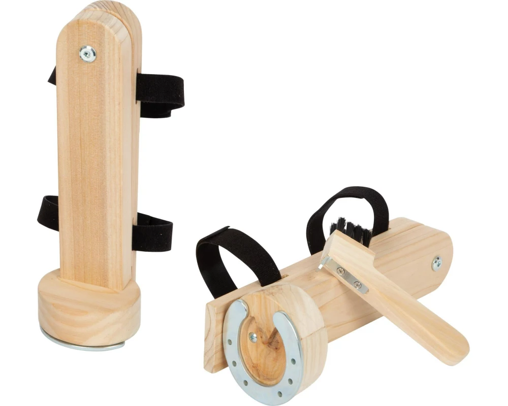 small foot Putzhufe Set Braun