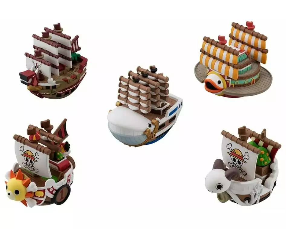 Megahouse One Piece Yuracolle Series 5er-Pack Grand Line
